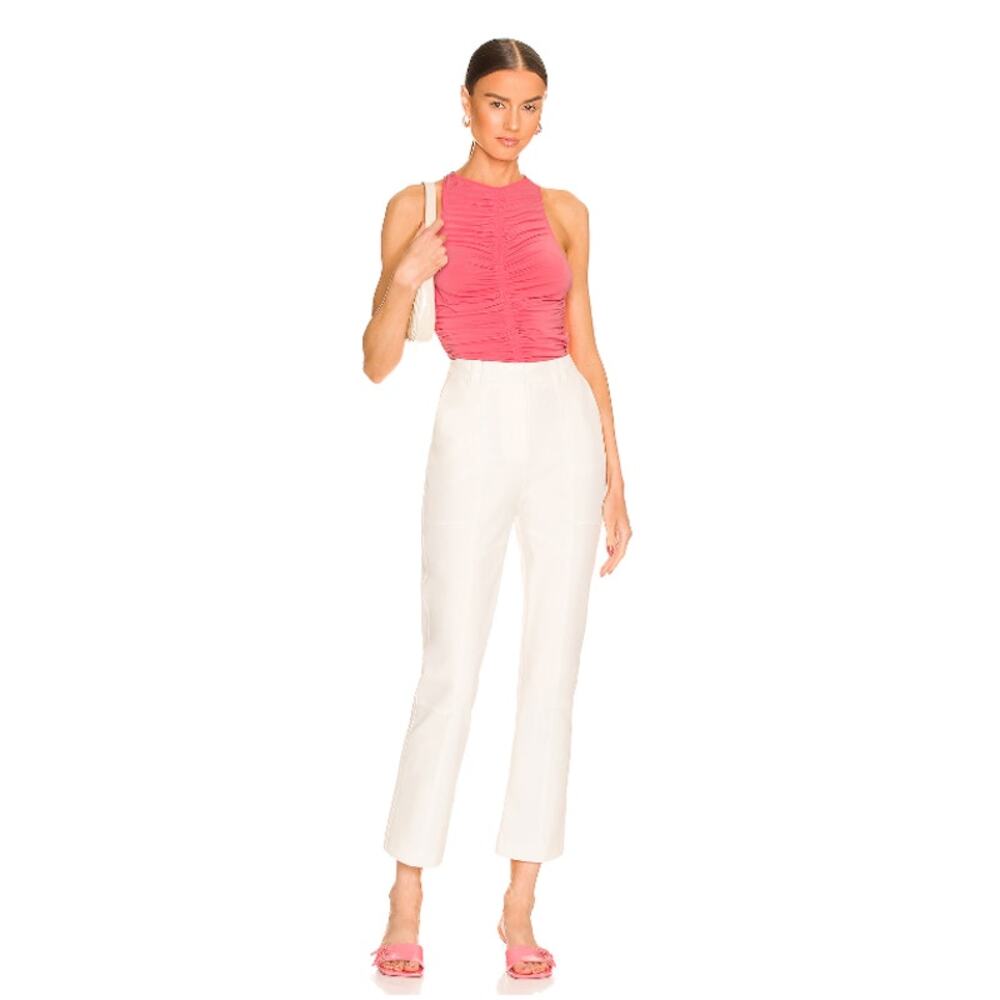 Jonathan Simkhai Jesslyn Cropped‎ Flare Pants Size 2 New with Tags